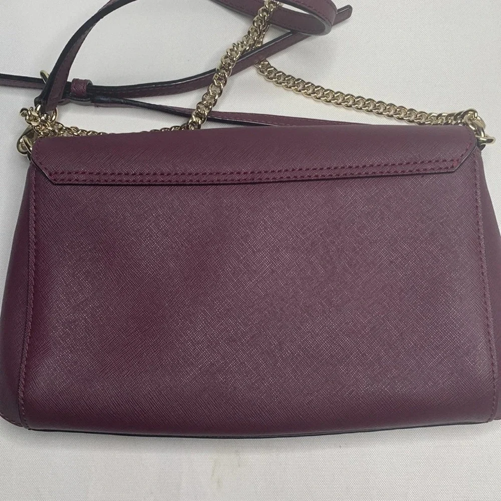 Kate Spade Laurel Way Greer Crossbody Bag in Plum - Picture 6 of 10